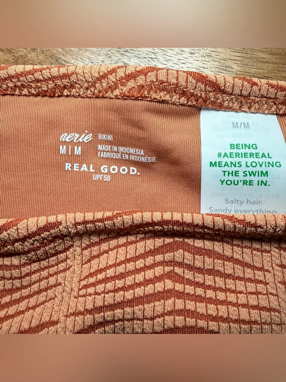 AERIE Burnt Orange Bikini Bottom